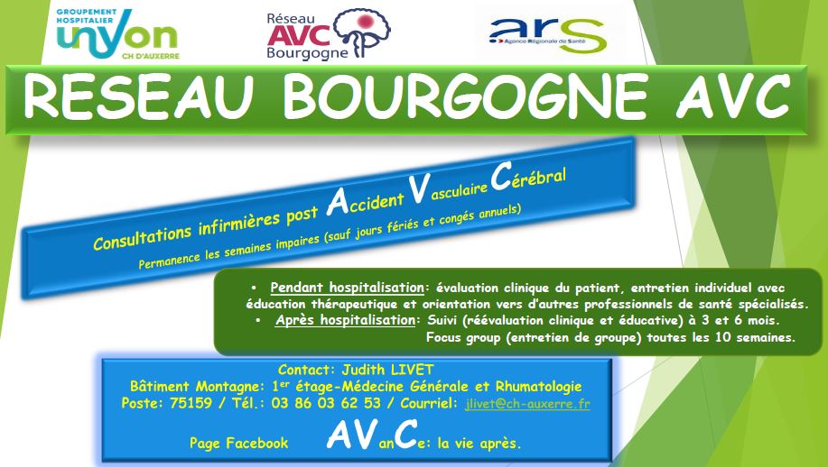 affiche consultations AVC affiche consultations AVC