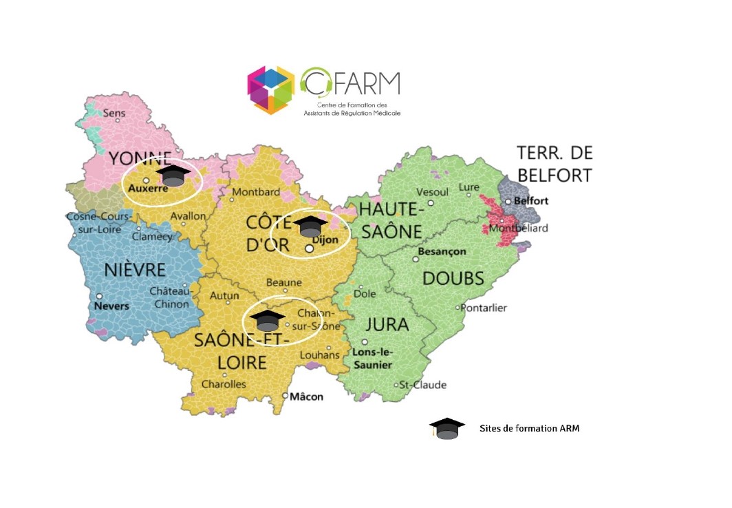 carte bourgogne franche comté 